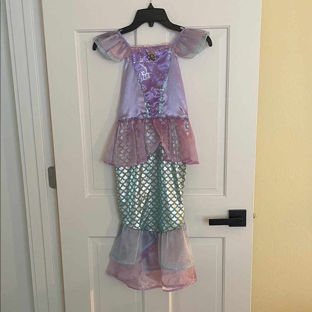 Mermaid Princess Kids Costume - Purple and Green